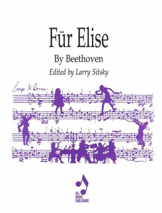 Book cover for Beethoven - Fur Elise Edited Sitsky