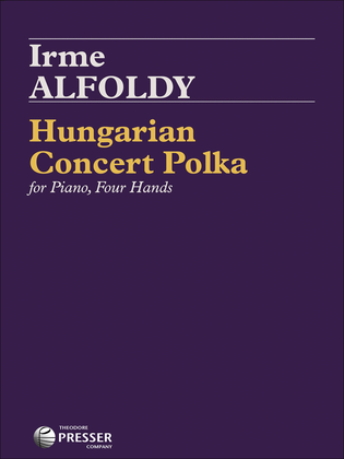 Book cover for Hungarian Concert Polka