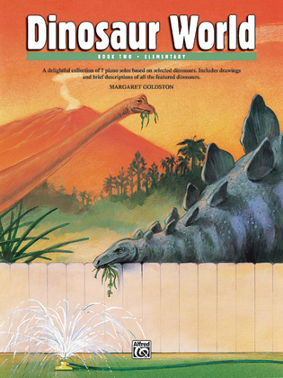Book cover for Dinosaur World, Book 2