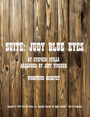 Book cover for Suite: Judy Blue Eyes