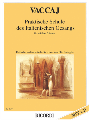 Book cover for Praktische Schule des Italienischen Gesangs Mittel