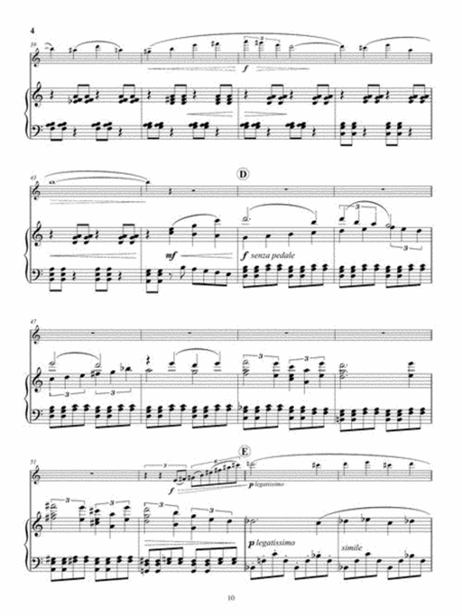 Sonata for Alto Saxophone and Piano