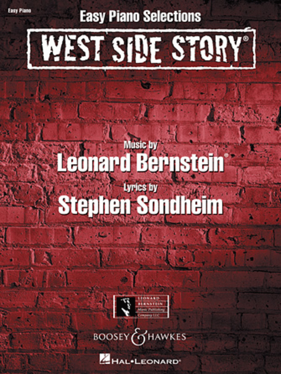West Side Story (Easy Piano Selections) by Leonard Bernstein Voice - Sheet Music