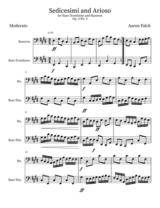 Falck Op. 4 No. 5 (Sedicesimi and Arioso)