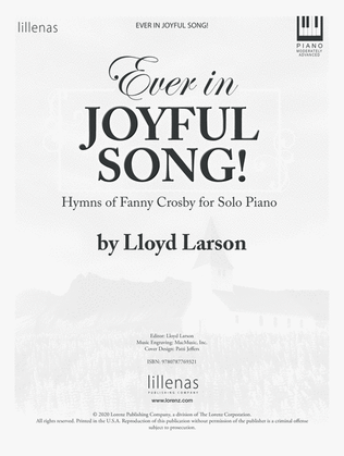 Book cover for Ever in Joyful Song!