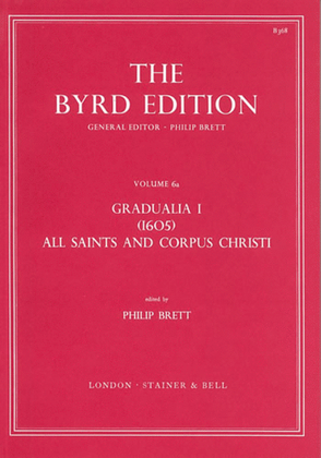 Book cover for Gradualia I (1605) - All Saints and Corpus Christi