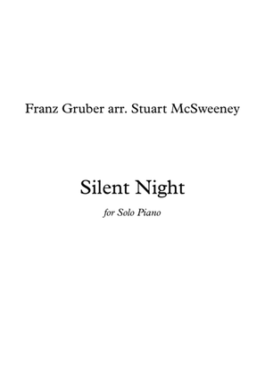 Book cover for Silent Night - Piano solo