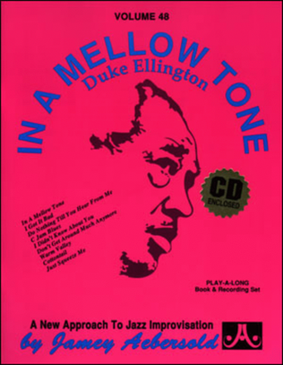 Book cover for Volume 48 - "In A Mellow Tone" Duke Ellington