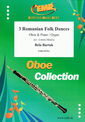 Book cover for 3 Romanian Folk Dances