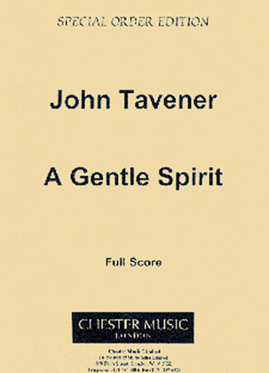 John Tavener: A Gentle Spirit (Full Score)