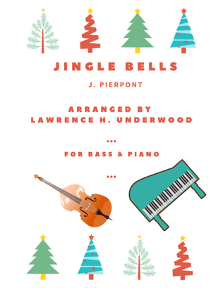 Book cover for Jingle Bells for Solo Double Bass
