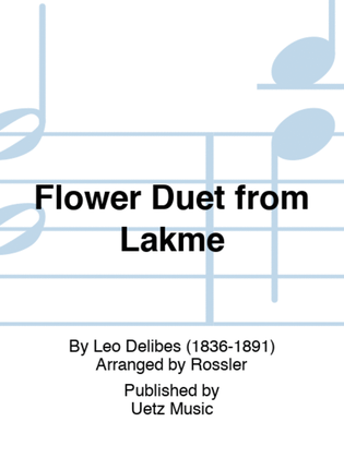 Flower Duet from Lakme