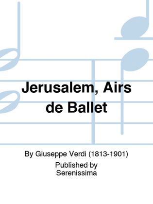 Book cover for Jerusalem, Airs de Ballet