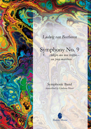 Book cover for Symphony No. 9 D minor