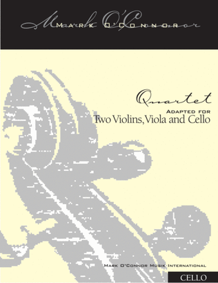 Book cover for String Quartet No. 1 (cello part - two vlns, vla, cel)