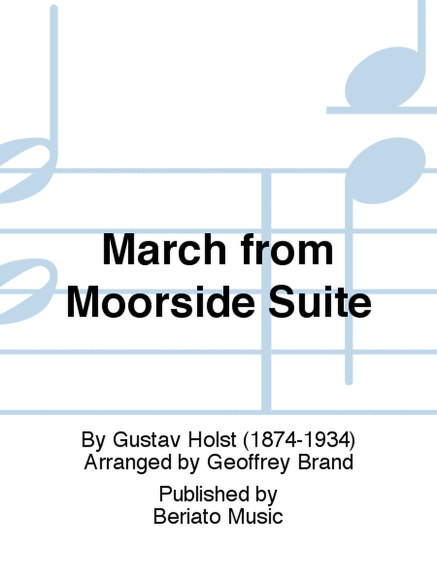 March from Moorside Suite