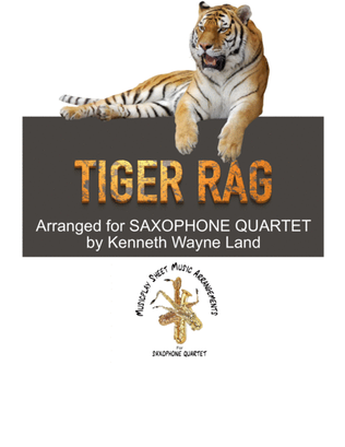 Book cover for Tiger Rag (Saxophone Quartet)
