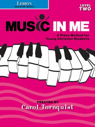 Book cover for Music in Me - Hymns & Holidays Level 2