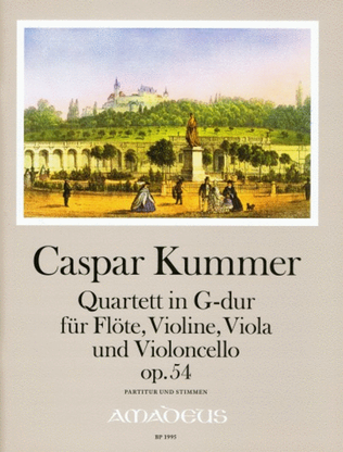 Book cover for Quartet in G major op. 54