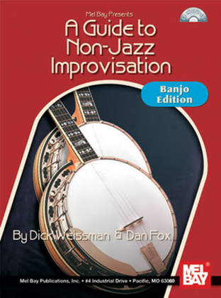 Book cover for A Guide To Non-Jazz Improvisation: Banjo Edition