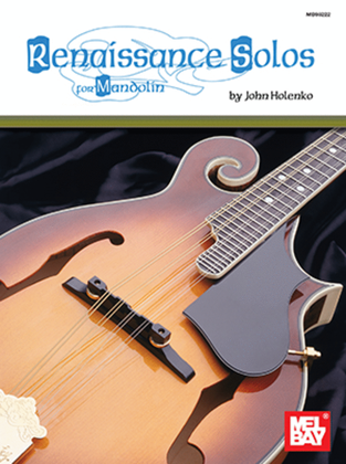 Book cover for Renaissance Solos for Mandolin