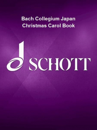 Book cover for Bach Collegium Japan Christmas Carol Book