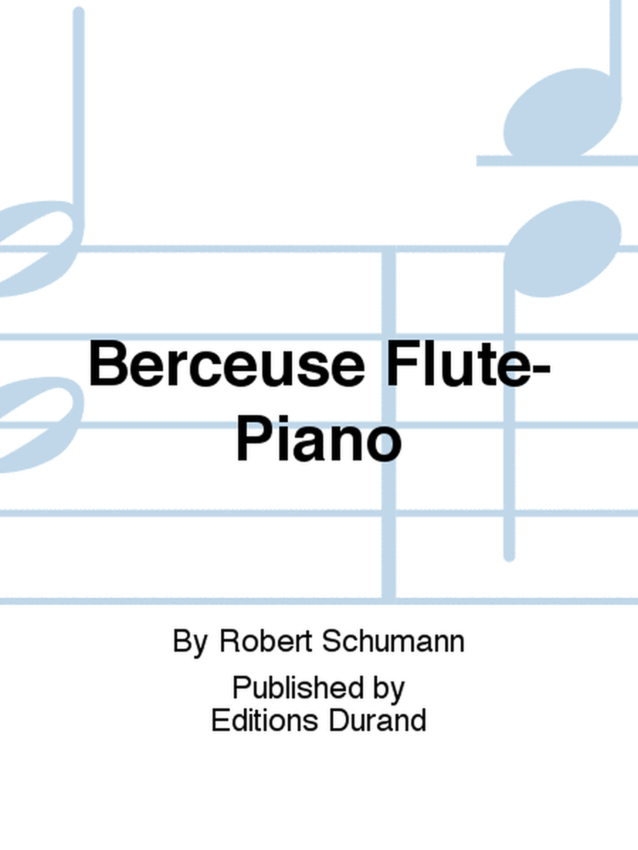 Berceuse Flute-Piano