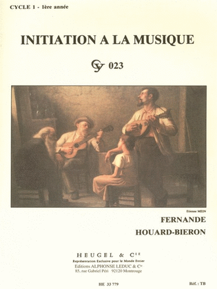 Book cover for Music Initiation ? Level 1, Year 1