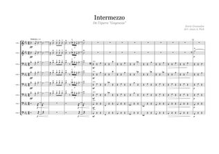 Intermezzo from the opera "Goyescas" for cello octet