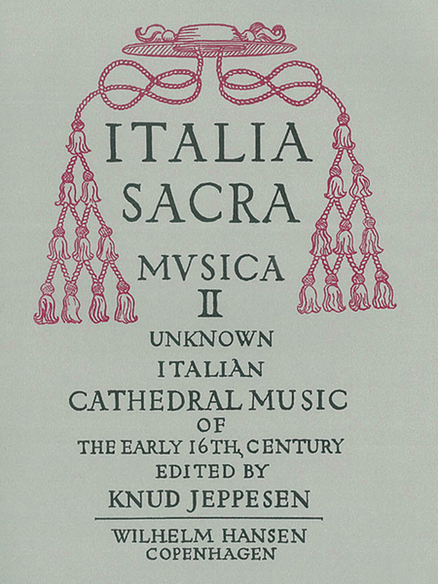 Italia Sacra Musica Vol.2