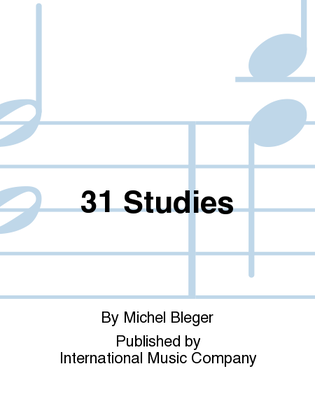 Book cover for 31 Studies