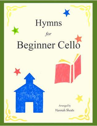 Book cover for Hymns for Beginner Cello