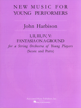 Book cover for Fantasia on a Ground I, II, III, IV, V