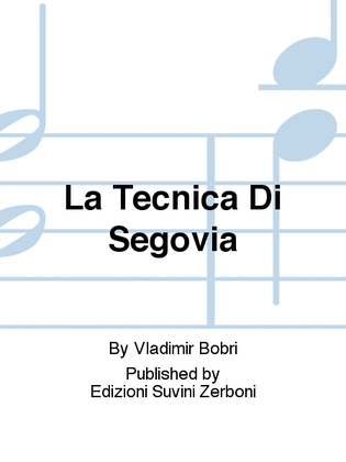 Book cover for La Tecnica Di Segovia