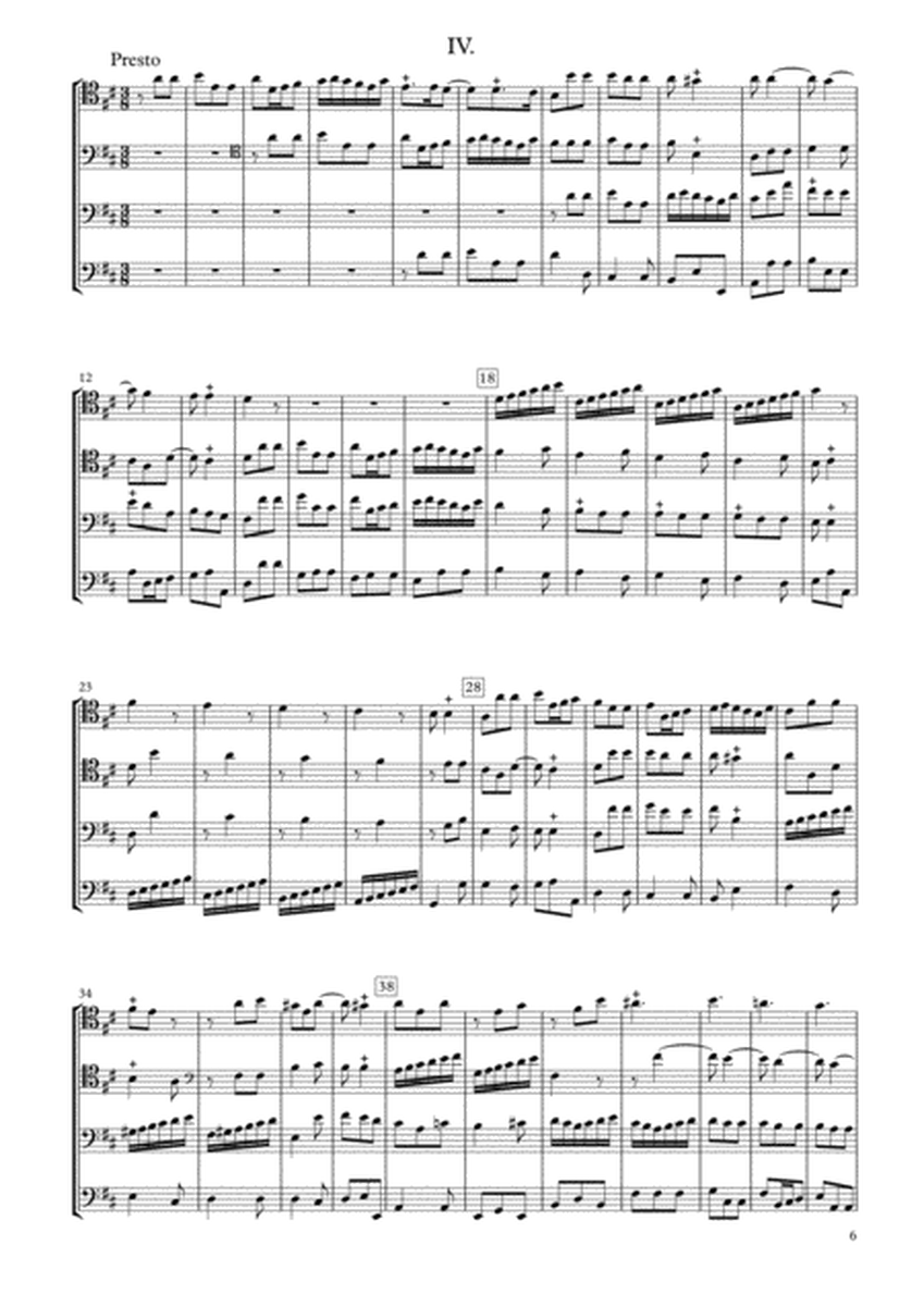 Sonata Op.34-4 for Four Violoncellos image number null