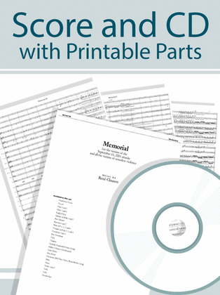 I Will Make All Things New - Orchestral Score and CD with Printable Parts