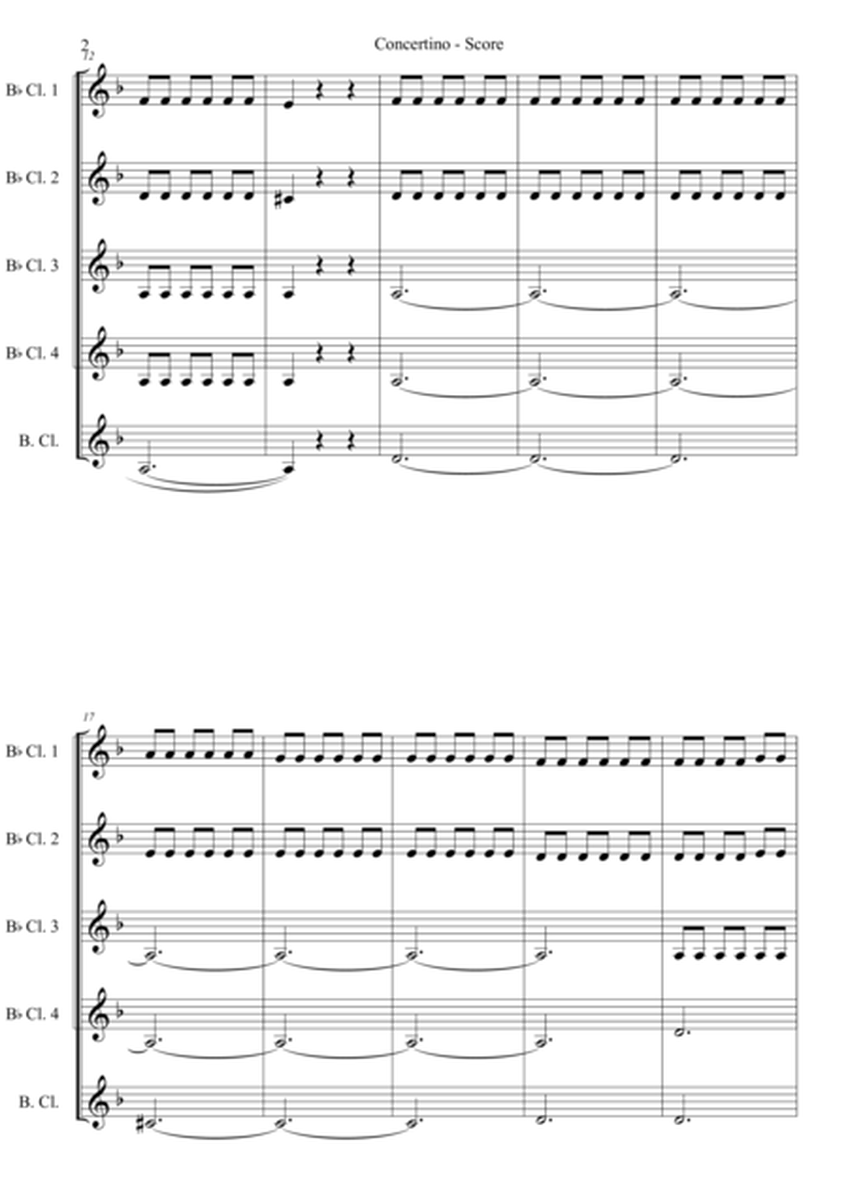 Concertino, op. 26