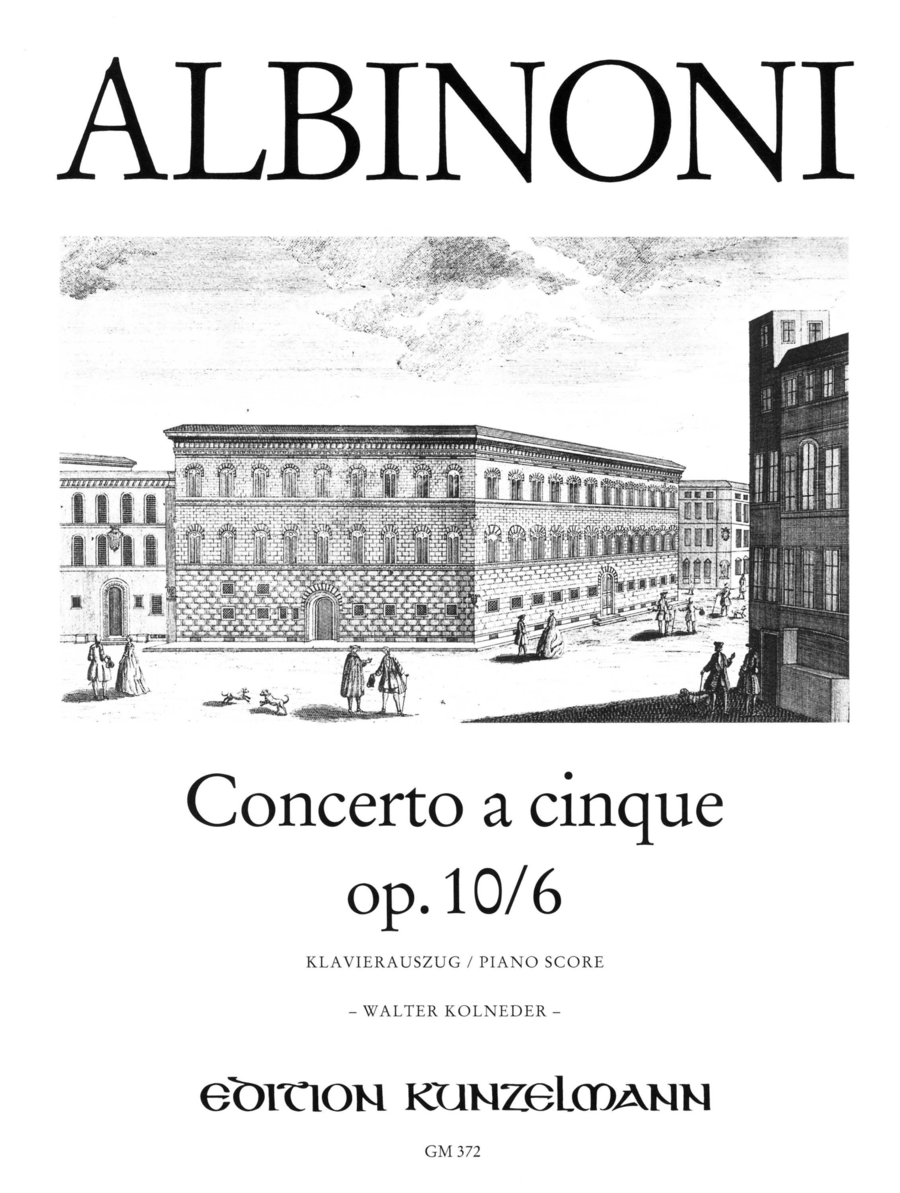 Concerto a cinque Op. 10/6