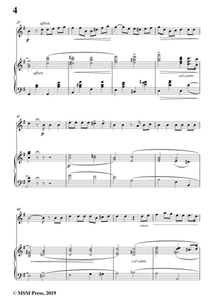 Tosti-Memorie d'amor!, for Flute and Piano image number null