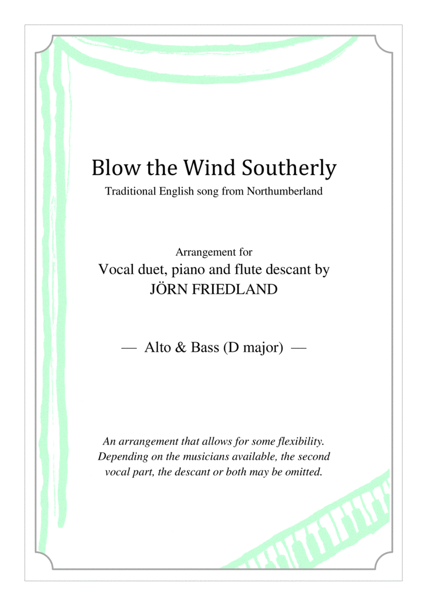 Blow the Wind Southerly