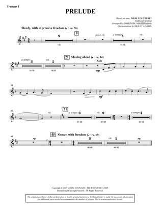 Book cover for A Journey To Hope (A Cantata Inspired By Spirituals) - Bb Trumpet 1