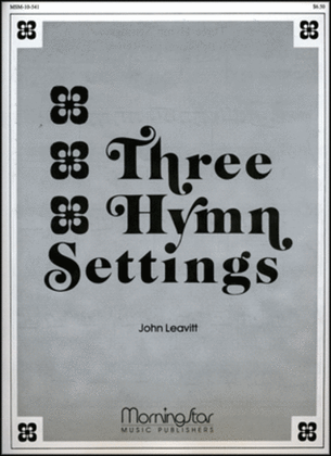 Book cover for Three Hymn Settings