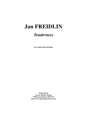 Book cover for Jan Freidlin: Tenderness for violoncello and harp