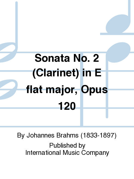 Sonata No. 2 (Clarinet) in E flat major, Opus 120