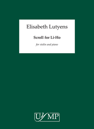 Book cover for Scroll For Li-Ho Op.67