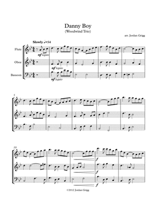 Danny Boy (Wind Trio)