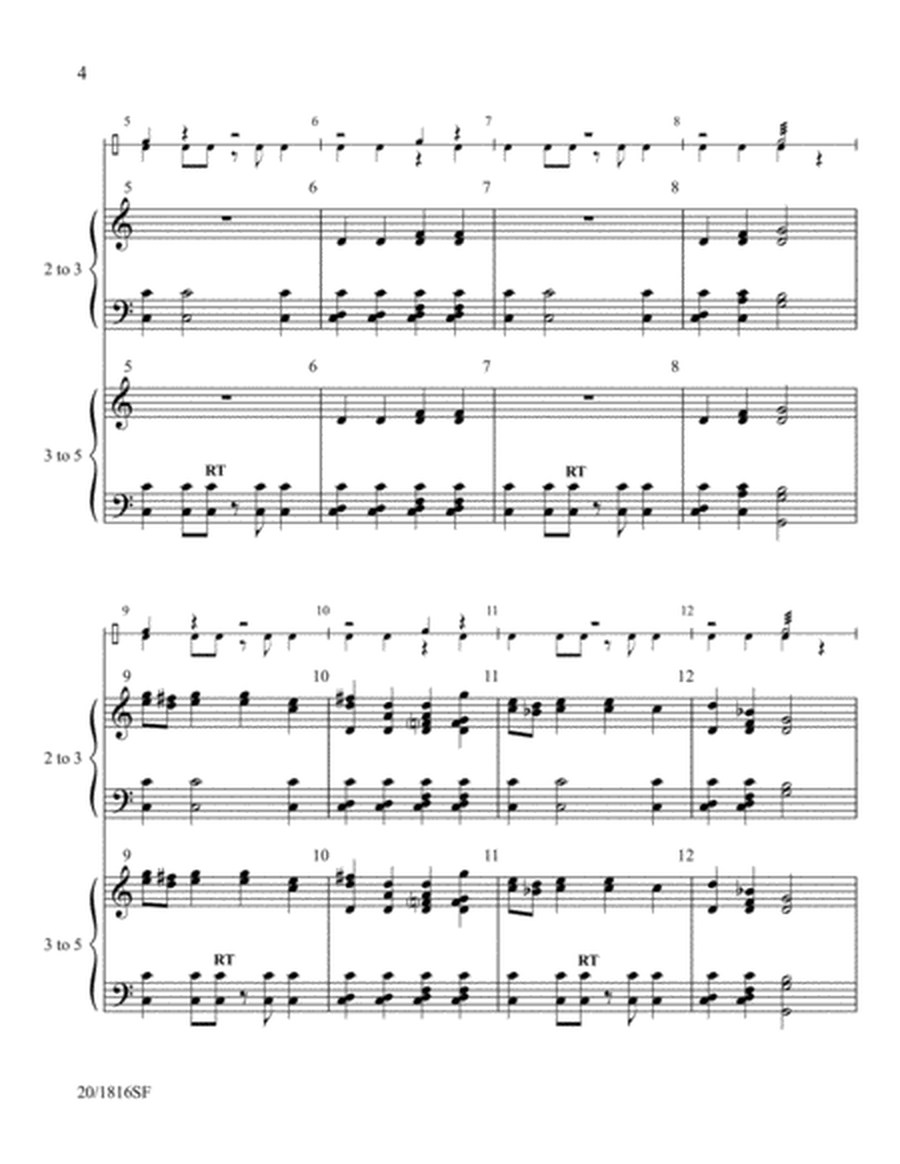 Panorama - Handbell and Percussion Score and Parts