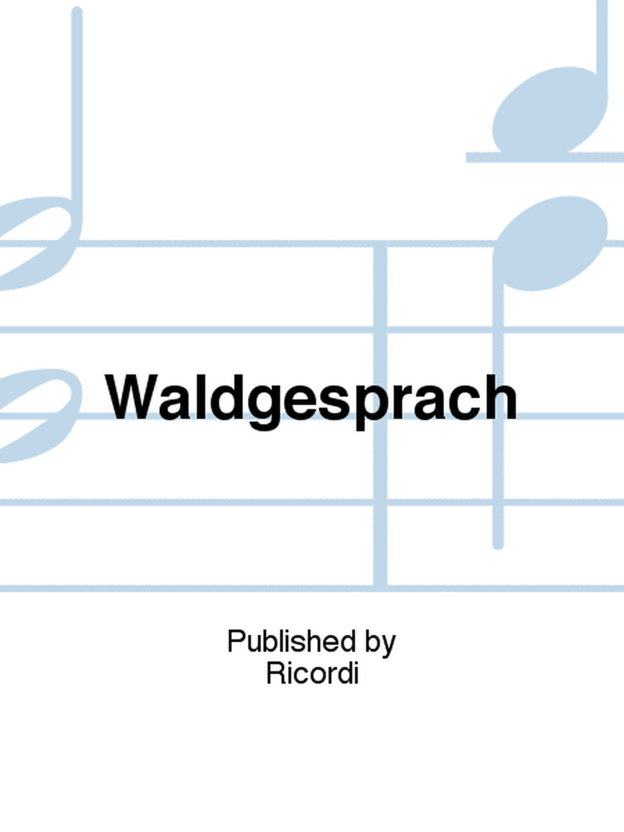 Waldgespräch