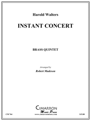 Book cover for Instant Concert