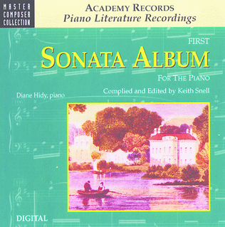 Book cover for First Sonata Album (CD)